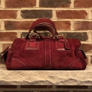 Coach Suede Satchel